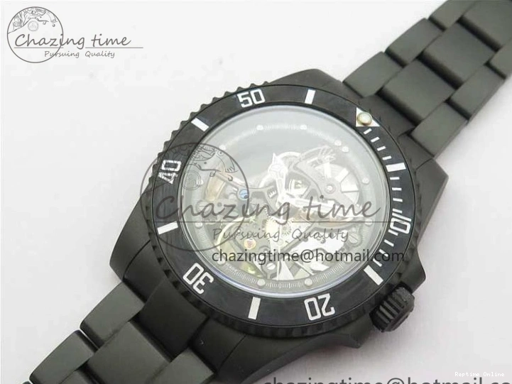 0523 Submariner 116610 Andrea Pirlo DLC ROF Best Edition Carbon Bezel on Skeleton DIal SA QuickDry 2790